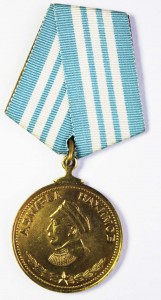 Медаль "НАХИМОВА". В родном металле.