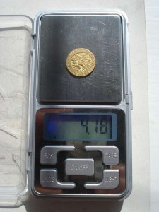2.5 доллара 1911г.США