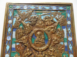 Неопалимая Купина, эмаль