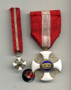 Орден Короны Италии,фрачник,коробка.