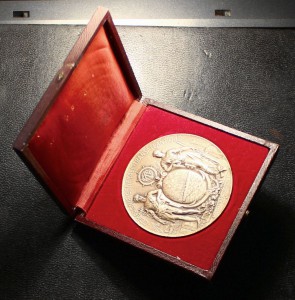 Франция Медаль 168гр 78мм Серебро