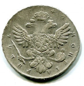 Рубль 1740