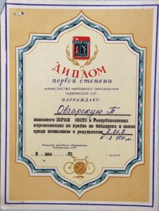СПОРТ - Грамоты и Дипломы (14 шт. на одну спортсменку)