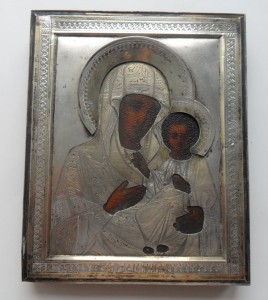 Смоленская, оклад серебро 84пр.