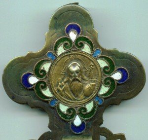 Крест с эмалями