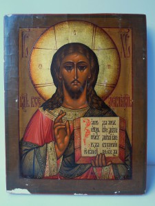 Икона "Господь Вседержитель", 84, эмаль.