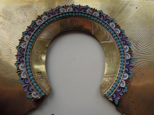 Икона "Господь Вседержитель", 84, эмаль.