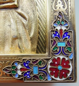 Икона "Господь Вседержитель", 84, эмаль.