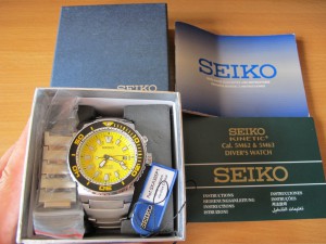 Seiko Kinetic Diver's 200m SKA385P1