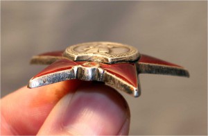 Красная Звезда №2755796 ТОЛСТАЯ! Эмали супер! Редкая Гайка!!