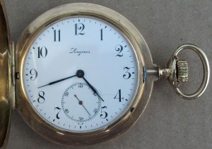 Золотые часы LONGINES