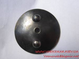 КЗ, №371094, серебряная гайка, емали ЛЮКС