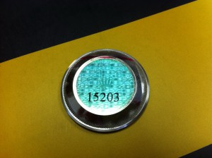 ROLEX oyster date 15203 steel-18kt-gold