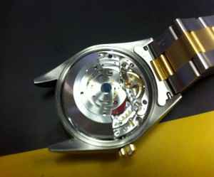 ROLEX oyster date 15203 steel-18kt-gold