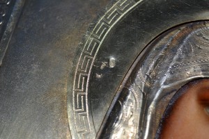 Венчальная пара серебро 27х22,5