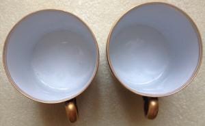 2-е кофейные чашки(фарфор,Кузнецов)