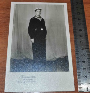 моряк СЕВЕРНОГО ФЛОТА г. ПОЛЯРНЫЙ  1956 год