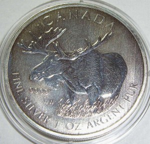 Канада, 5 унцовок, Фауна, 9999 серебро