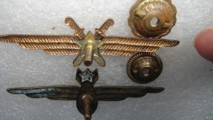 Знак летчика и штурмана. Ранние.