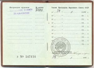 3 Дока полного кавалера Трудовых слав