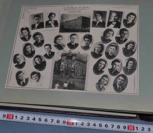 Выпускной фотоальбом 1949 года 58 выпуск врачей  1-й  ЛМИ