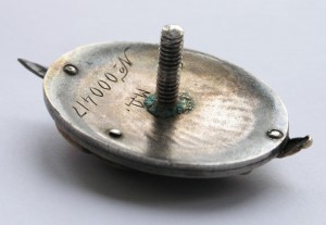 Яйцо НКВД. Серебро. № 000417