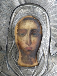 Икона Святая Мария Магдалина. Оклад серебро 84 пр.