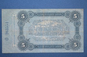 5 рублей 1917