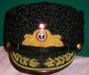 зимняя шапка адмирала СССР