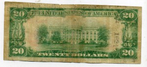 $20 National Bank Notes 1929