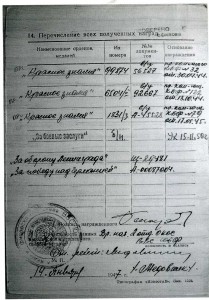 ТРИ БКЗ на лётчика (№- 99874 №2-6504  №3-1831 )