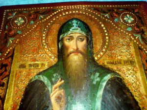 Икона Преподобный Геннадий Костромской и Любимоградский.