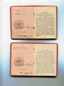 У-ния к медали За  Доблестный Труд-много