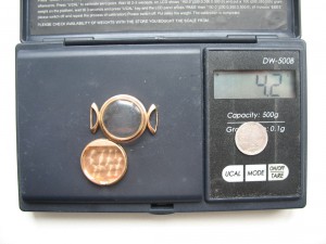 Часы Эра золото 583