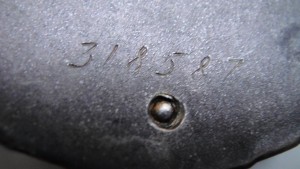 ТКЗ-318 587 Плоский Оч. хор. сост. Клеймо полукругом