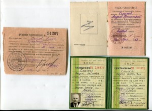 Первый и второй партизаны на комиссара отряда.