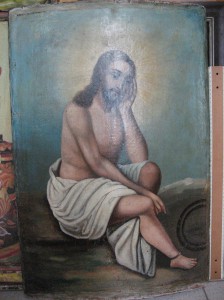 Икона ,Исус в цепях , Большая