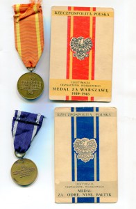 Сталинград и 3 польские награды на советского офицера