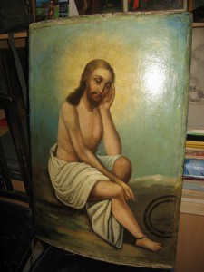 Икона ,Исус в цепях , Большая