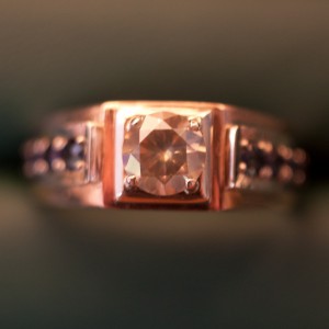 Мужское кольцо с БРИЛЛИАНТОМ 1,07 карат