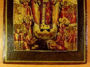 Икона Божией Матери «Всех скорбящих Радость» 18в.