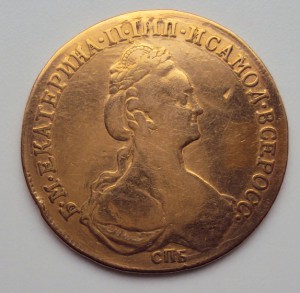 10 рублей 1780 года
