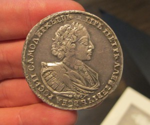 Рубль 1721 г.