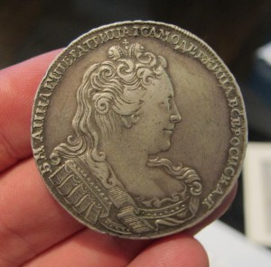 Рубль 1730 г.