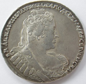 Рубль 1733 года. Продажа.