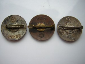 Партийные знаки НСДАП____3 шт.