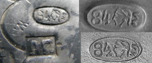 Богородица Озорянская в серебре 84 проба