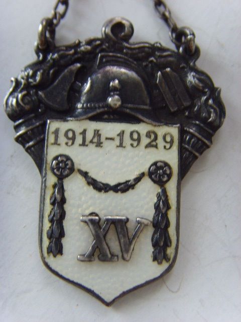 СЕР. ПОЖАРНЫЙ ЖЕТОН 1914-1929г. ОТЛ. СОСТОЯНИЕ