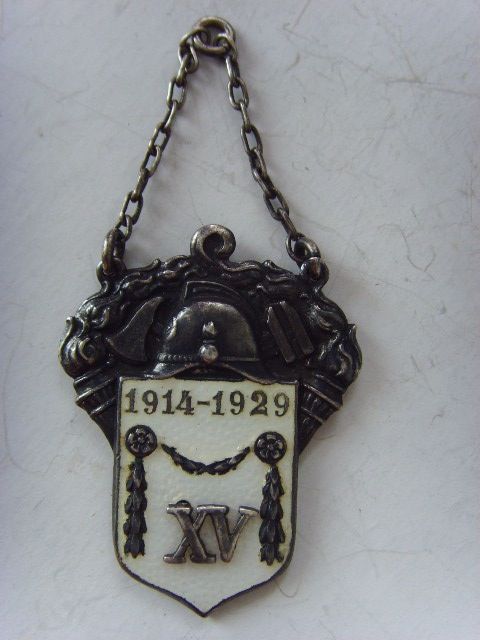СЕР. ПОЖАРНЫЙ ЖЕТОН 1914-1929г. ОТЛ. СОСТОЯНИЕ