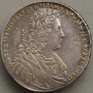 РУБЛЬ  1728 года .